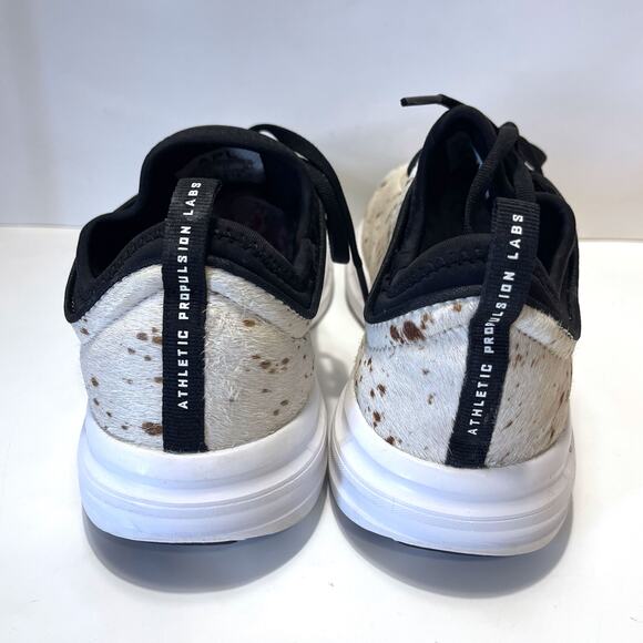 APL Athletic Propulsion Labs Pony Calf Hair Animal Print Sneaker Size 10 - Picture 10 of 14